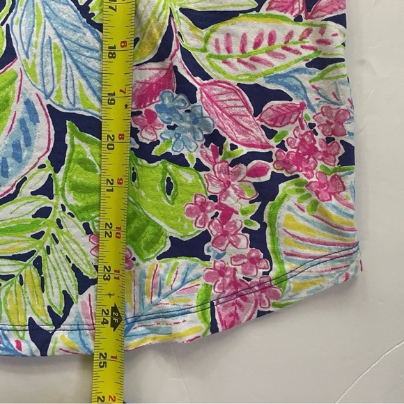 Ibkul Women’s Small Performance Golf Shirt Bright Tropical Print - Picture 4 of 5